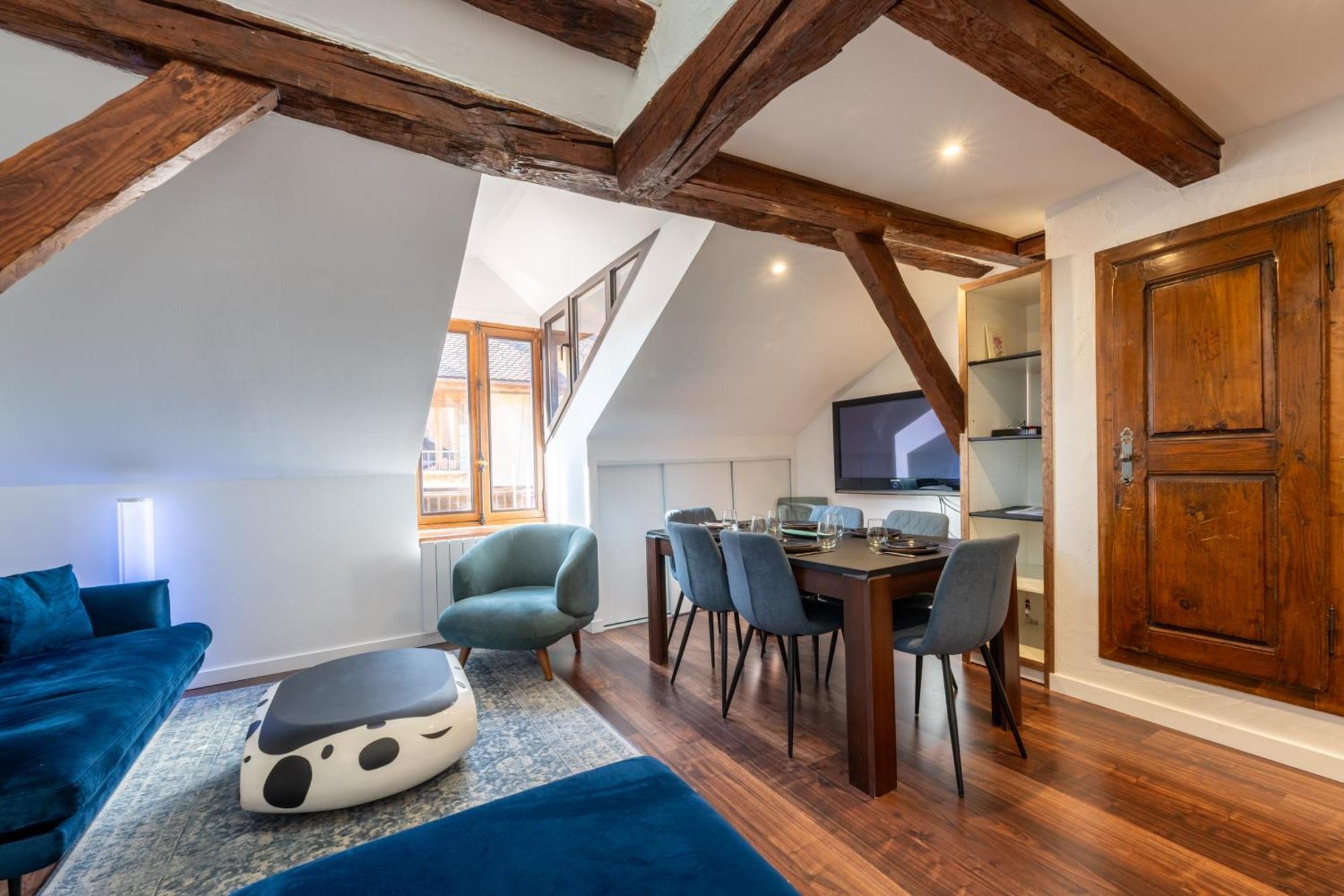 Sous Les Toits D'Annecy, Un Appartement Irresistible Pour 1 A 6 Personnes En Plein Coeur De Ville Zewnętrze zdjęcie